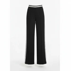 Pantalon Con Rayas Blancas